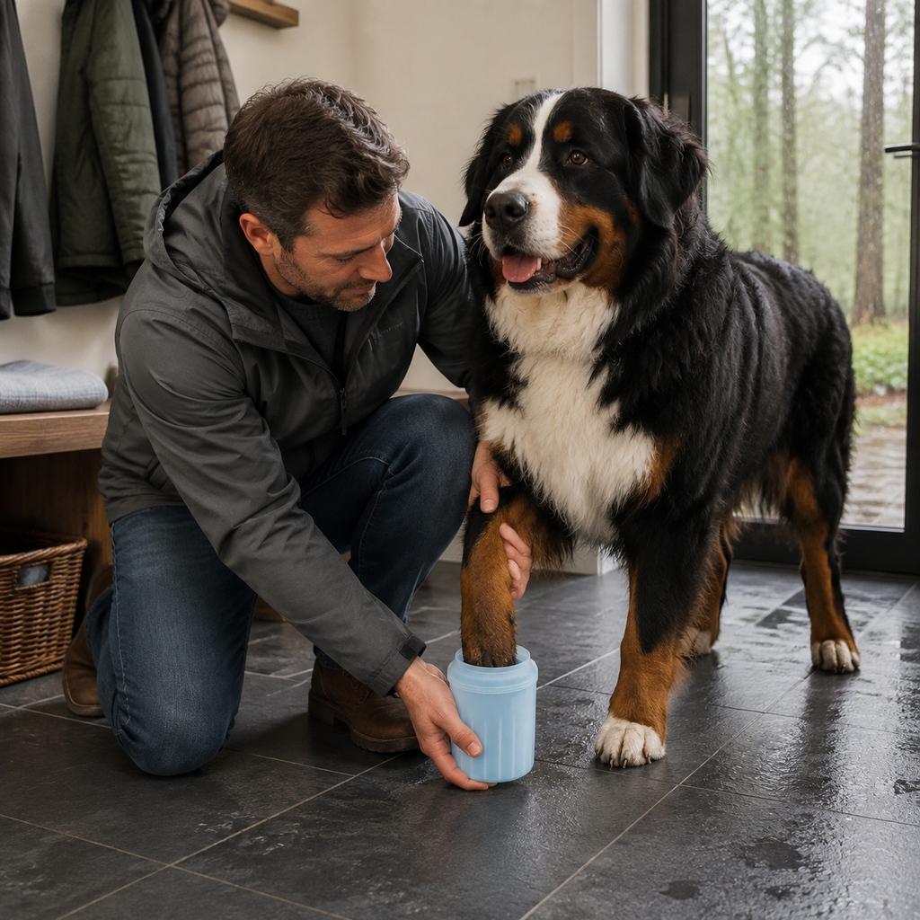 Kliravo Paw Clean – כוס סיליקון לניקוי כפות