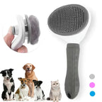 Kliravo Groom – מברשת טיפוח לניקוי פרווה בלחיצה