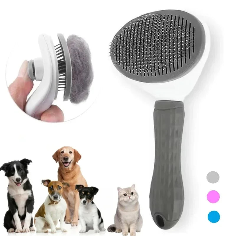 Kliravo Groom – מברשת טיפוח לניקוי פרווה בלחיצה