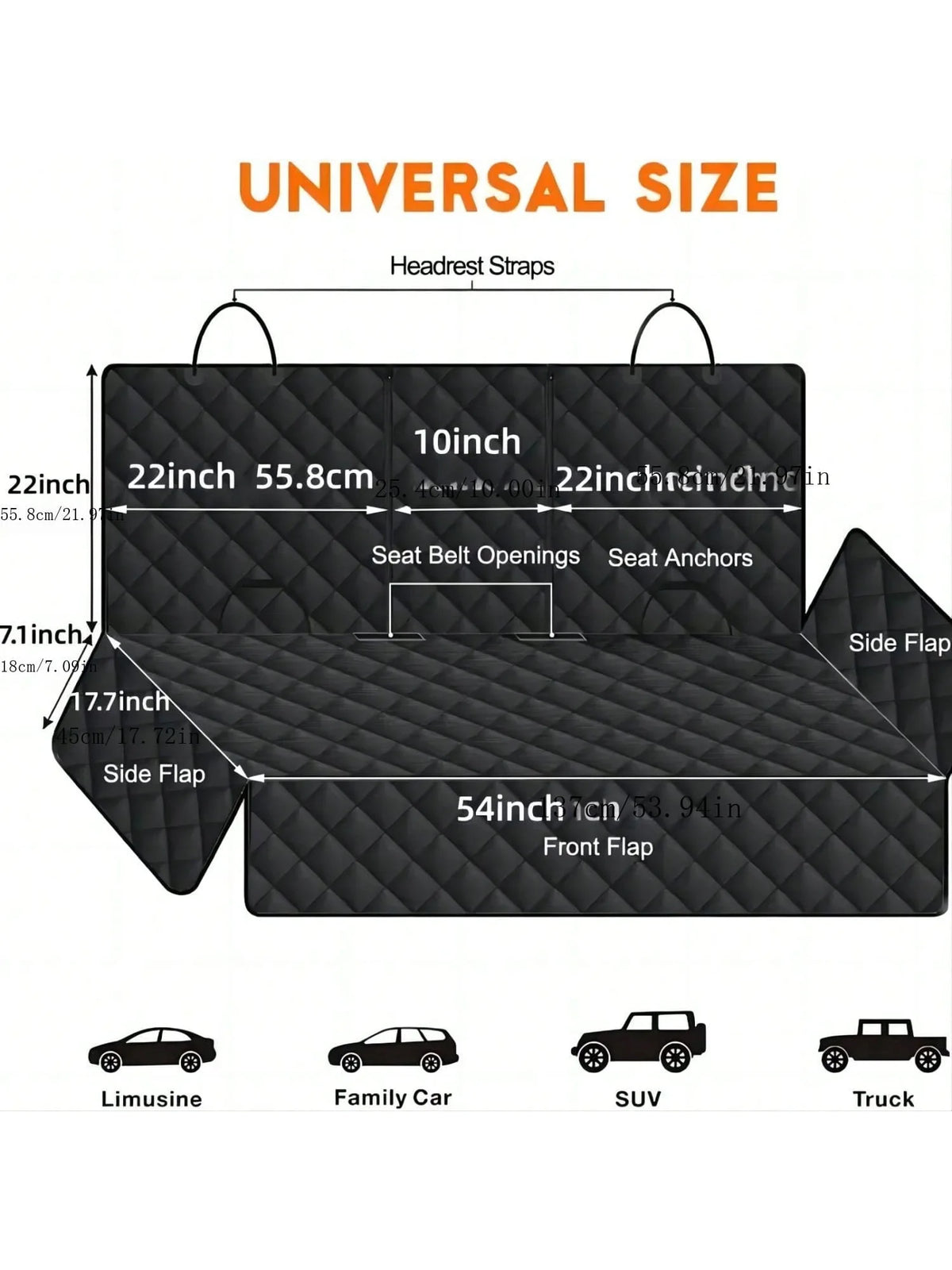 Kliravo Car Shield – כיסוי מגן למושב האחורי